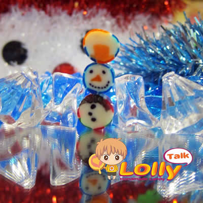 Snowman candy