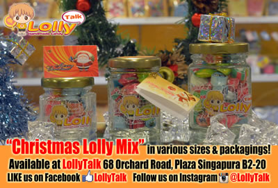 Christmas Lolly Mix in various packagings