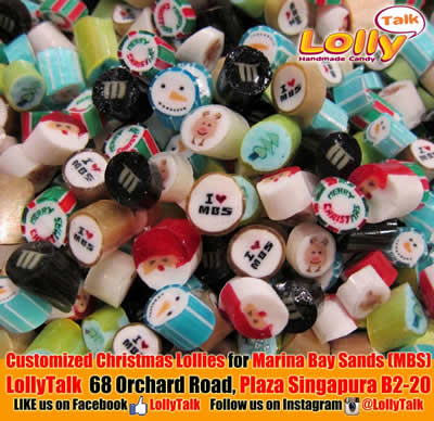 Marina Bay Sands Christmas Lollies