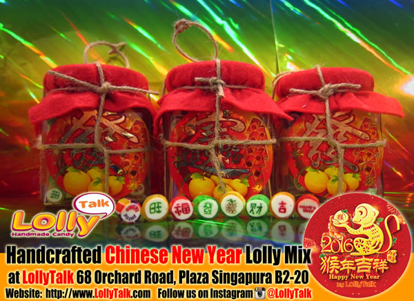 CNY lollies in 8 Treasure Jar by LollyTalk