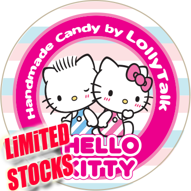 Hello Kitty Handmade Candy by LollyTalk; Friendship & Love Edition