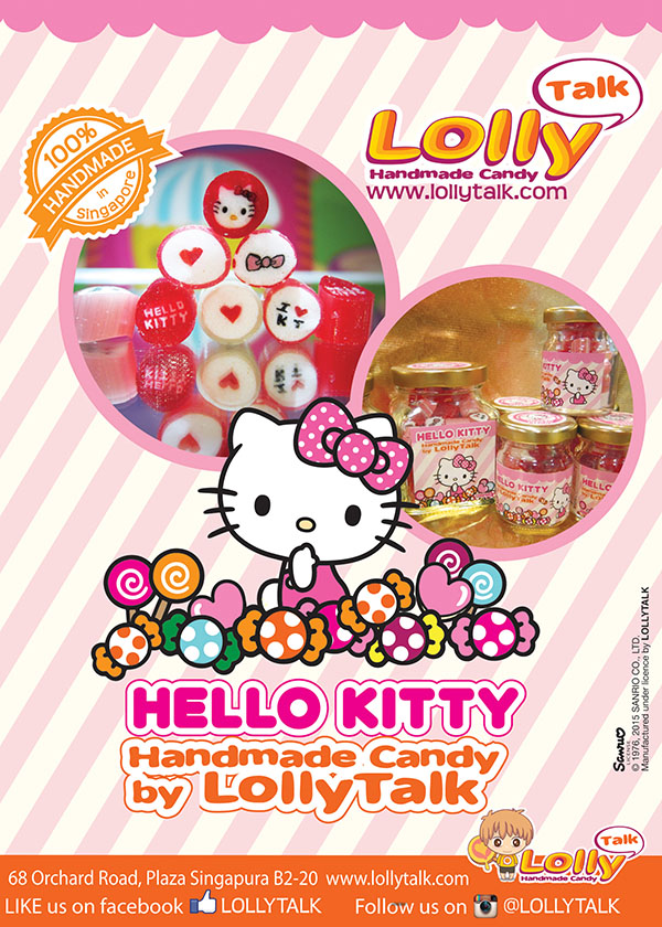 Hello Kitty Poster LollyTalk