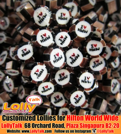 Hilton Worldwide customized candy