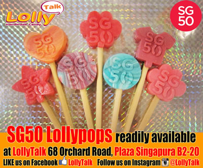 SG50 Lollipops