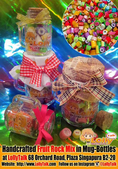 lollies in mug-bottles