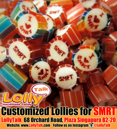 SMRT customised candy