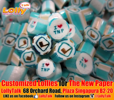 The New Paper Customized lollies SPH