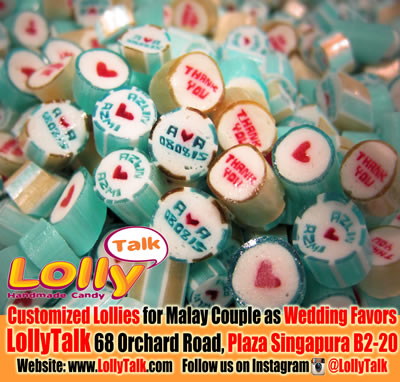 Wedding candy for a malay wedding