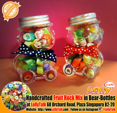 Fruit Rock Mix in Bear bottles