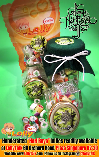 Hari Raya Lolly Mix in bottles