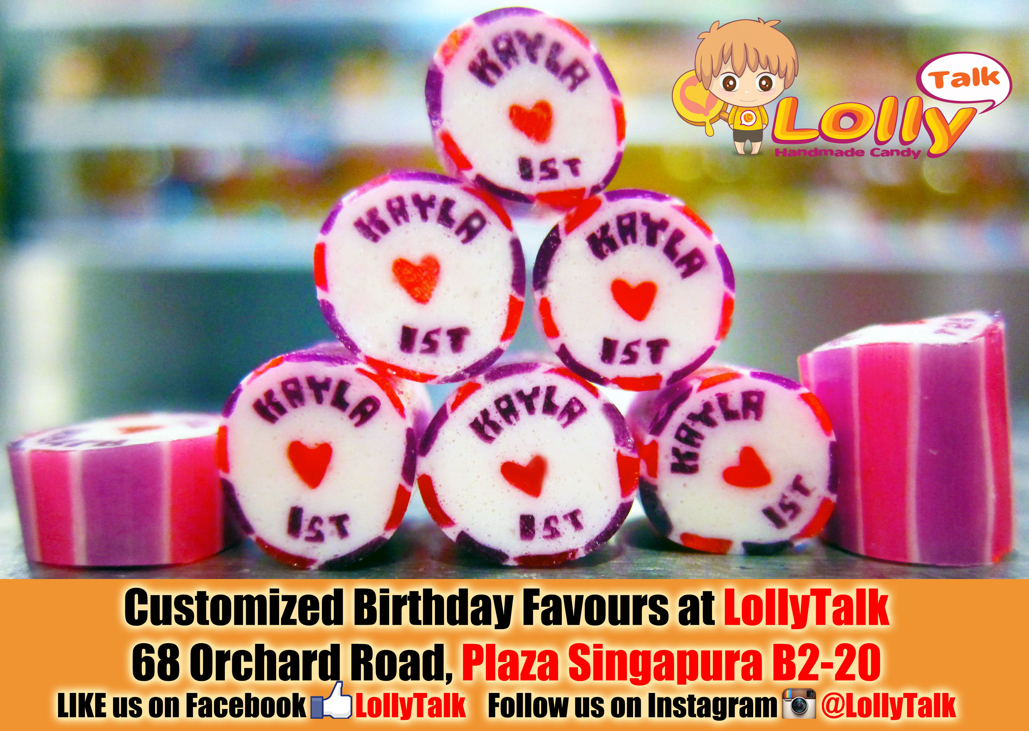 personalized candies