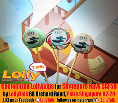 Singapore Navy Lollipops