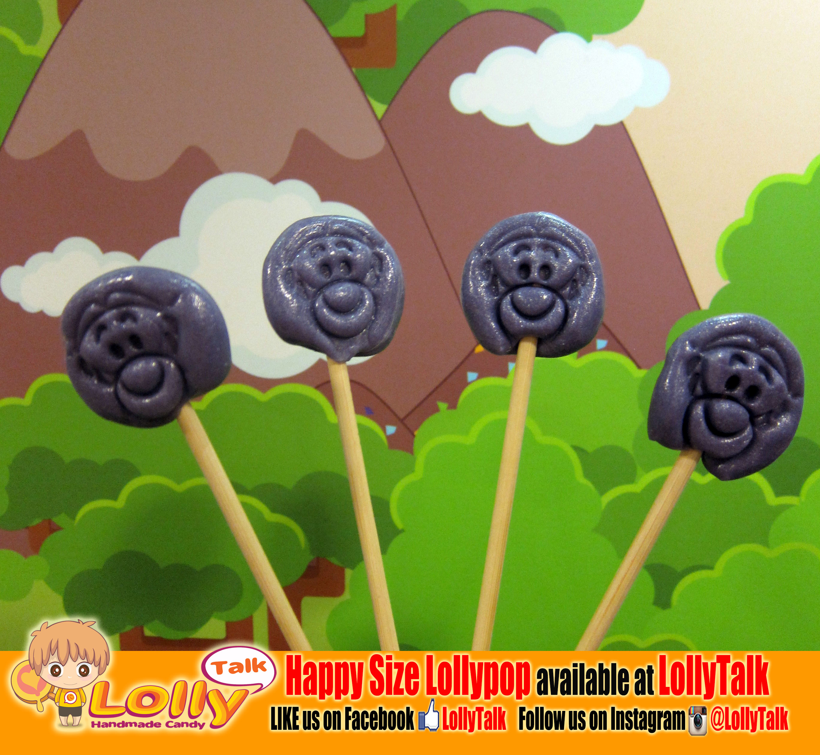 monkey lollypop