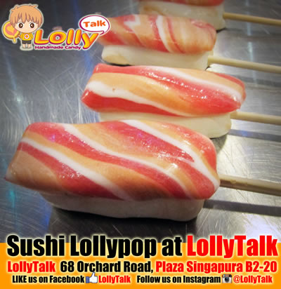 sushi lollypop