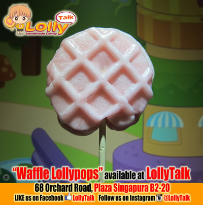 waffle lollipops