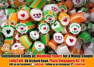 Wedding  lollies